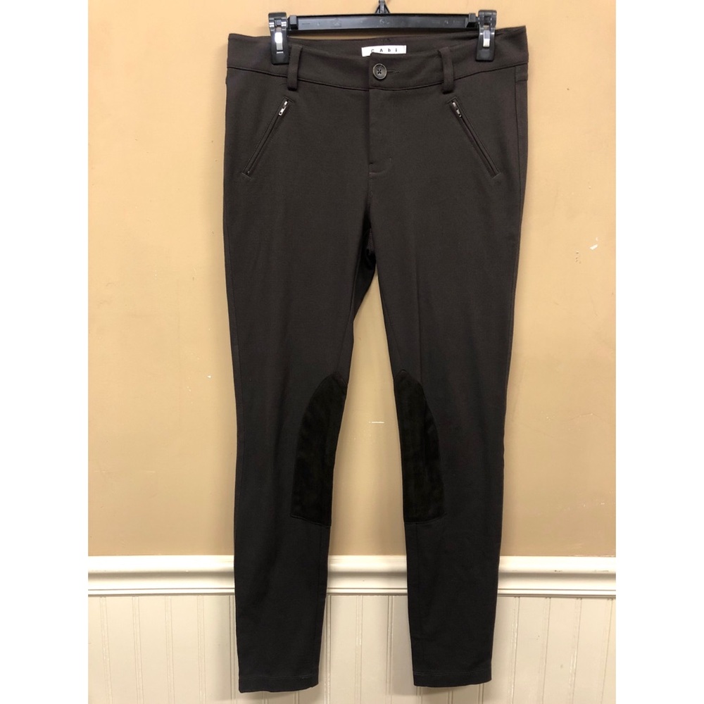 Cabi Ponte Knit Riding Pants Size 6